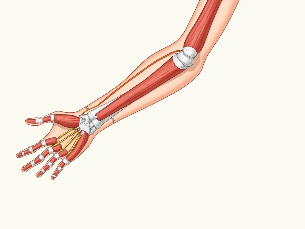 douleur dans le bras - anatomie détaillée des muscles, tendons et nerfs du membre supérieur
