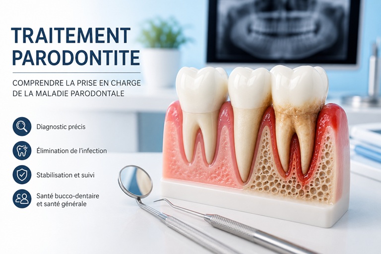 Traitement parodontite