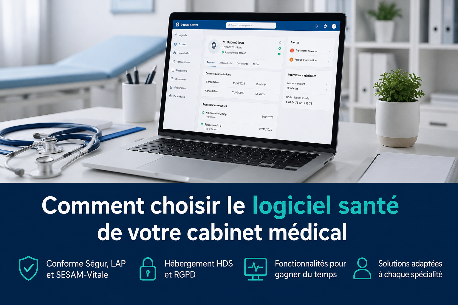 logiciel santé