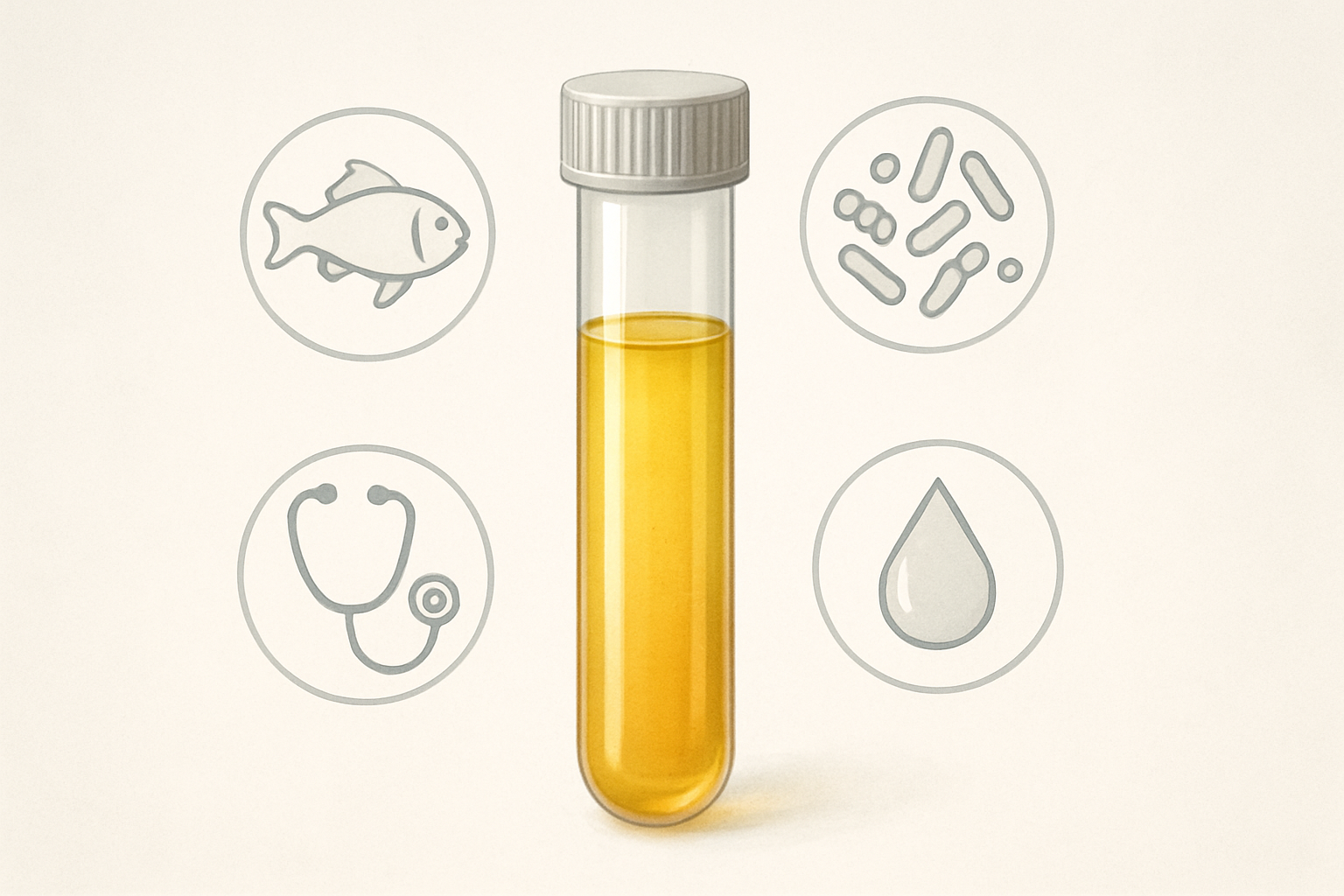 Urine odorante avec odeur de poisson - causes et analyses médicales