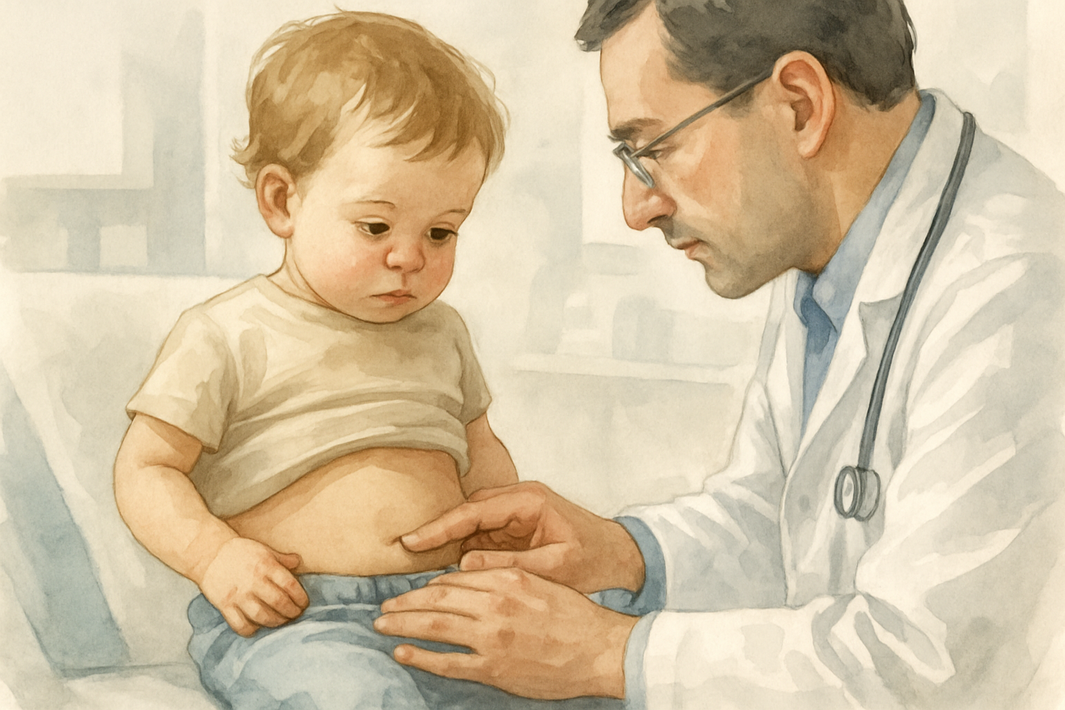 Balanite du gland chez l'enfant - consultation pédiatrique et soins locaux