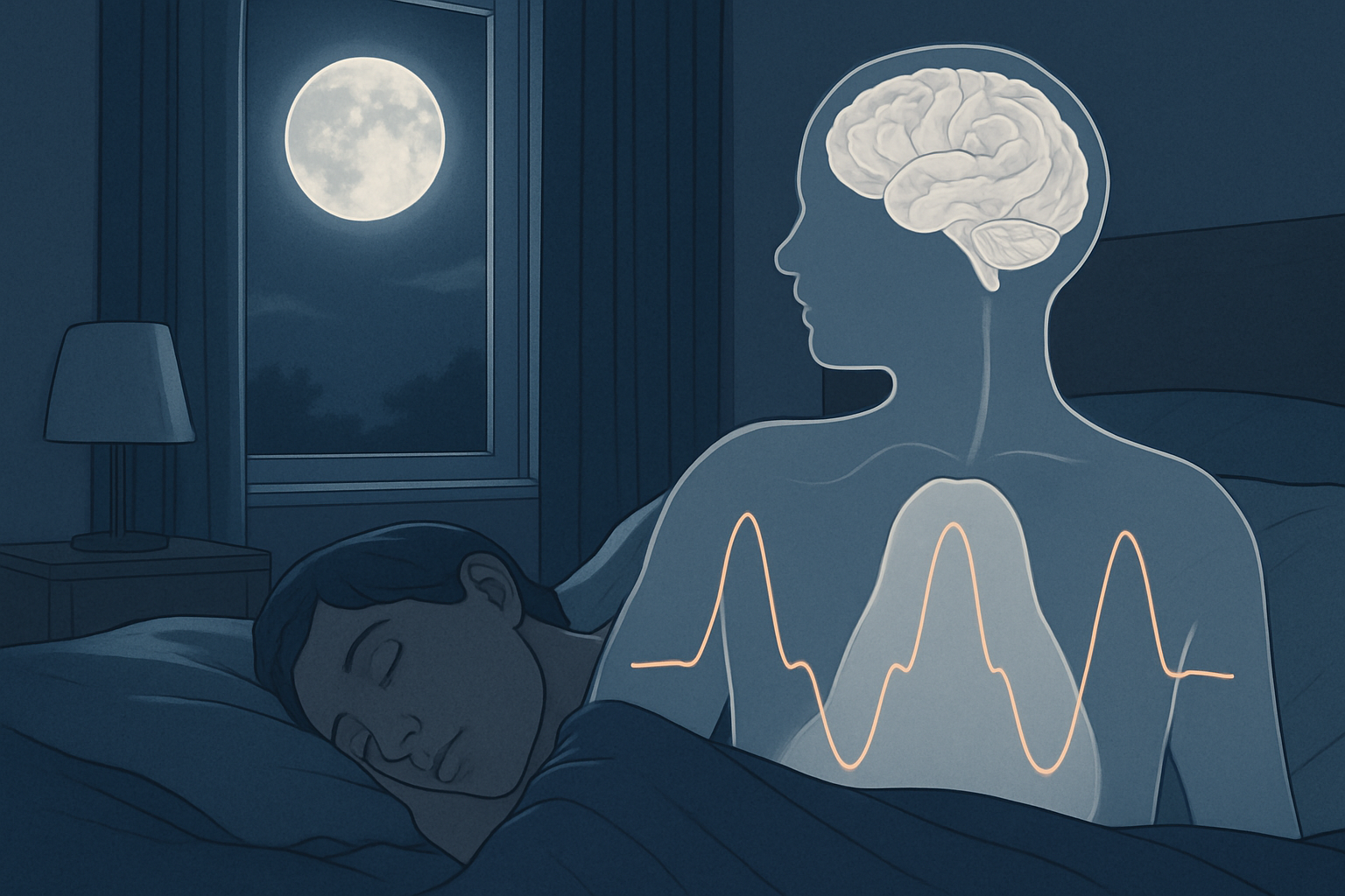 Effets de la pleine lune sur le corps : illustration du sommeil et des rythmes biologiques