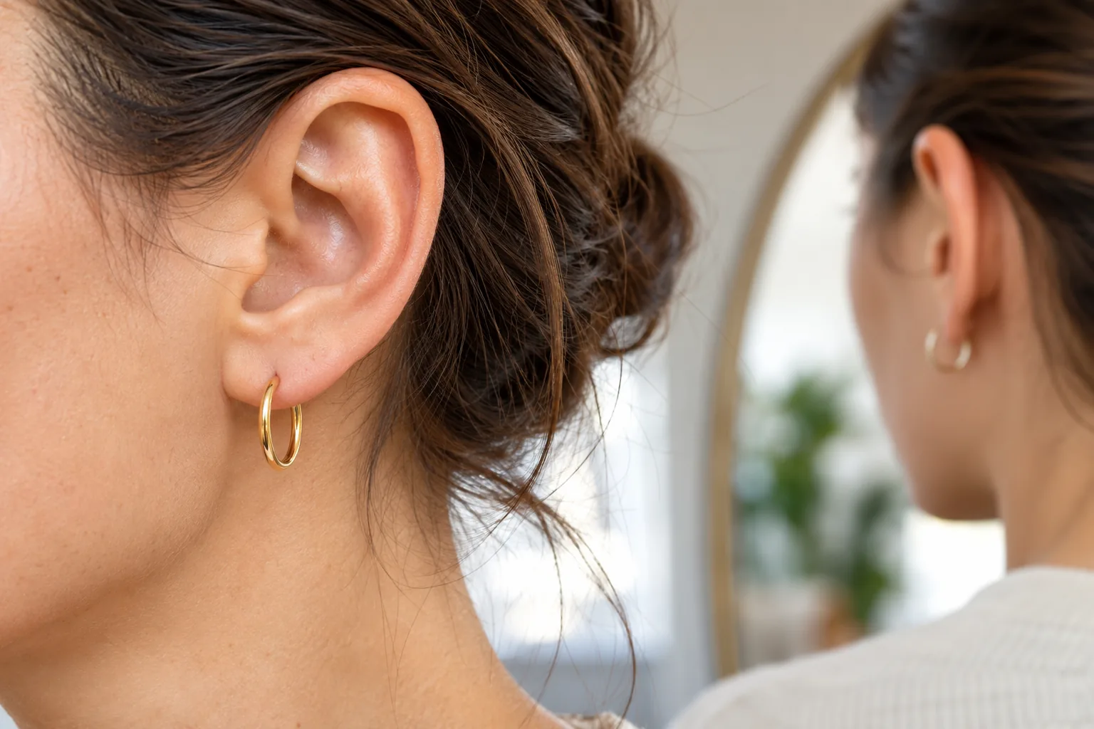 lobes oreille pour Lobes d’oreille dans une composition sobre et lisible